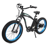 Ecotric UL Certified Hammer 750W Electric Fat Tire Beach Snow Cruiser Bike - C-HAM26S900-MB