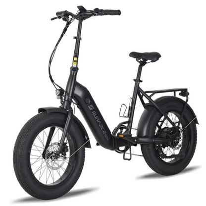Surface 604 500W Twist Folding Step-Thru Electric Bike - EB-2021TWIST-BLU-ML-48V14AH