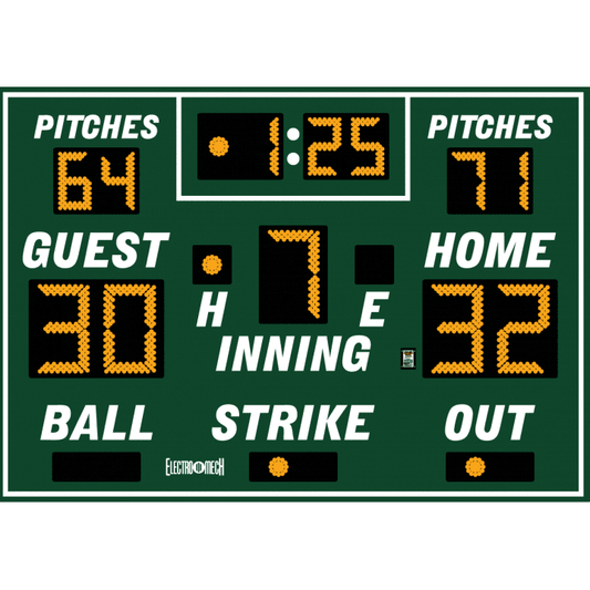 Electro-Mech Baseball Scoreboards - LX116