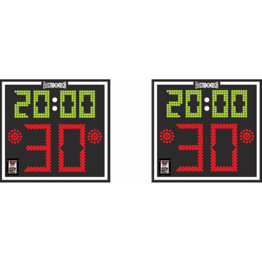 Electro-Mech Shot Clock Set With Game Clock Display - LX2180