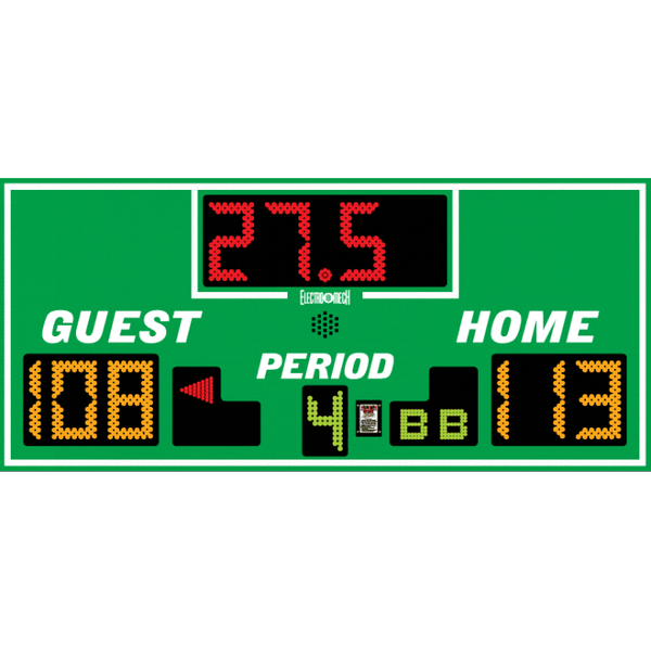 Electro-Mech Compact Basketball Scoreboard - LX2330