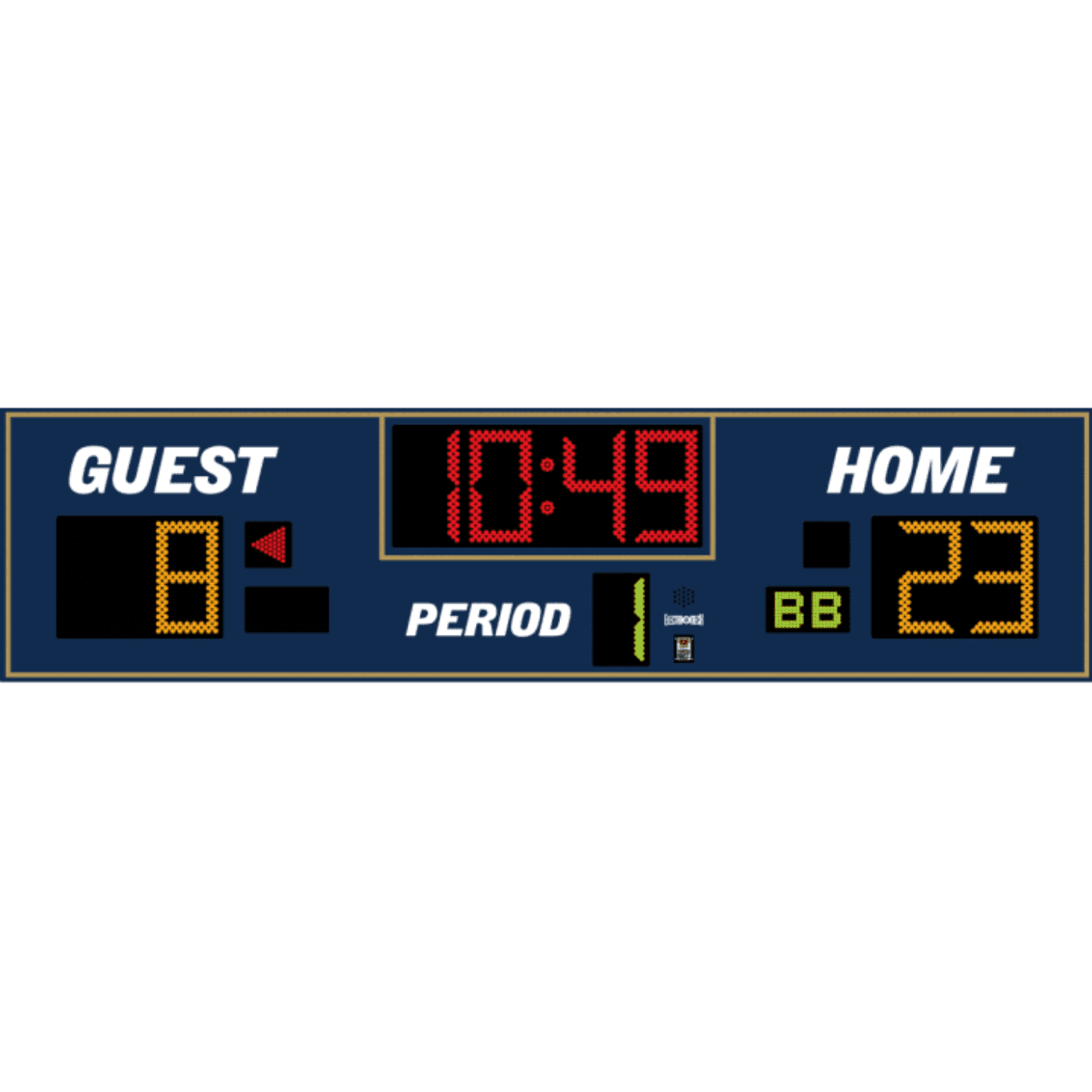 Electro-Mech Large Basketball Scoreboard - LX2370