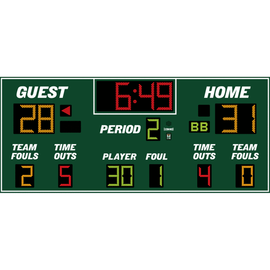 Electro-Mech Pro Size Basketball Scoreboard - LX2770