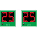 Electro-Mech Portable Play Clock Set With 24-Inch Digits - LX3024