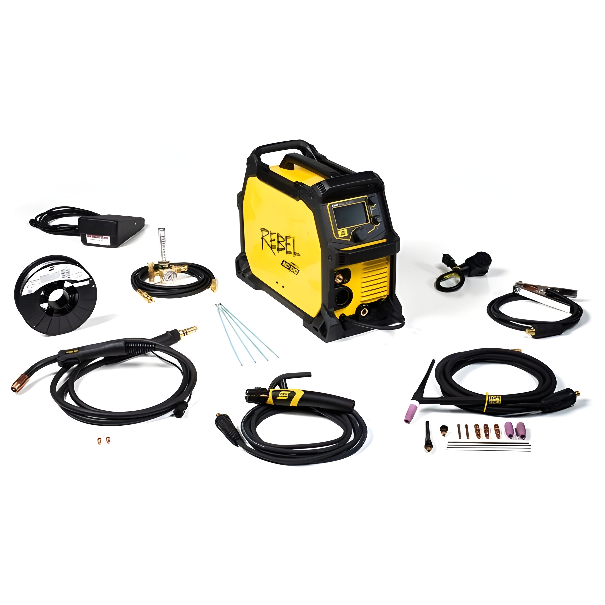 Esab Rebel Emp 285ic Multiprocess Mig/stick/tig Welder Single Phase - 0558102554