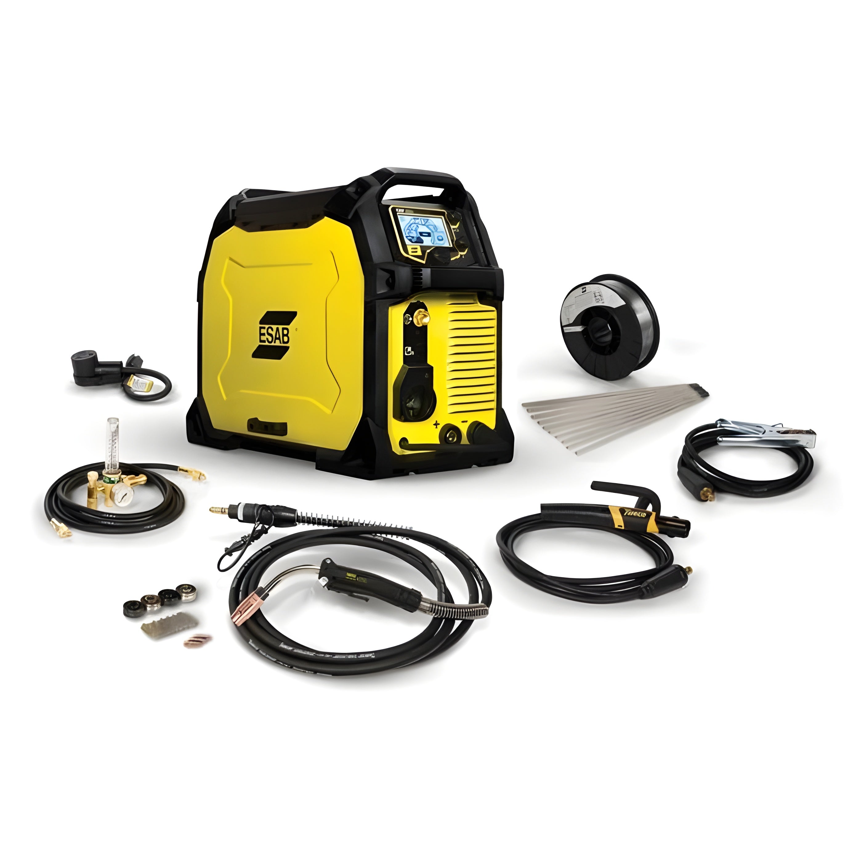 Esab Rebel Emp 285ic Multiprocess Mig/stick/tig Welder Single Phase - 0558102554