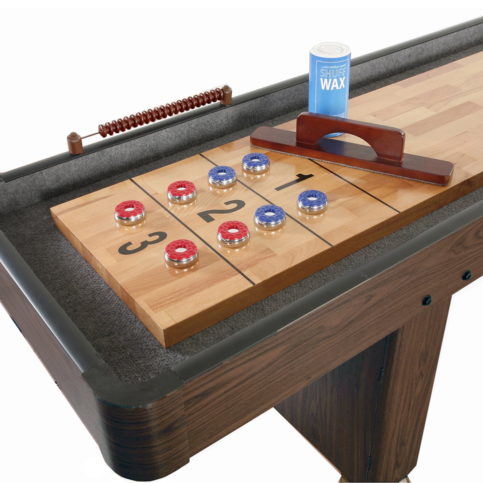 Hathaway Challenger Walnut 14ft Shuffleboard Table - Ng1218