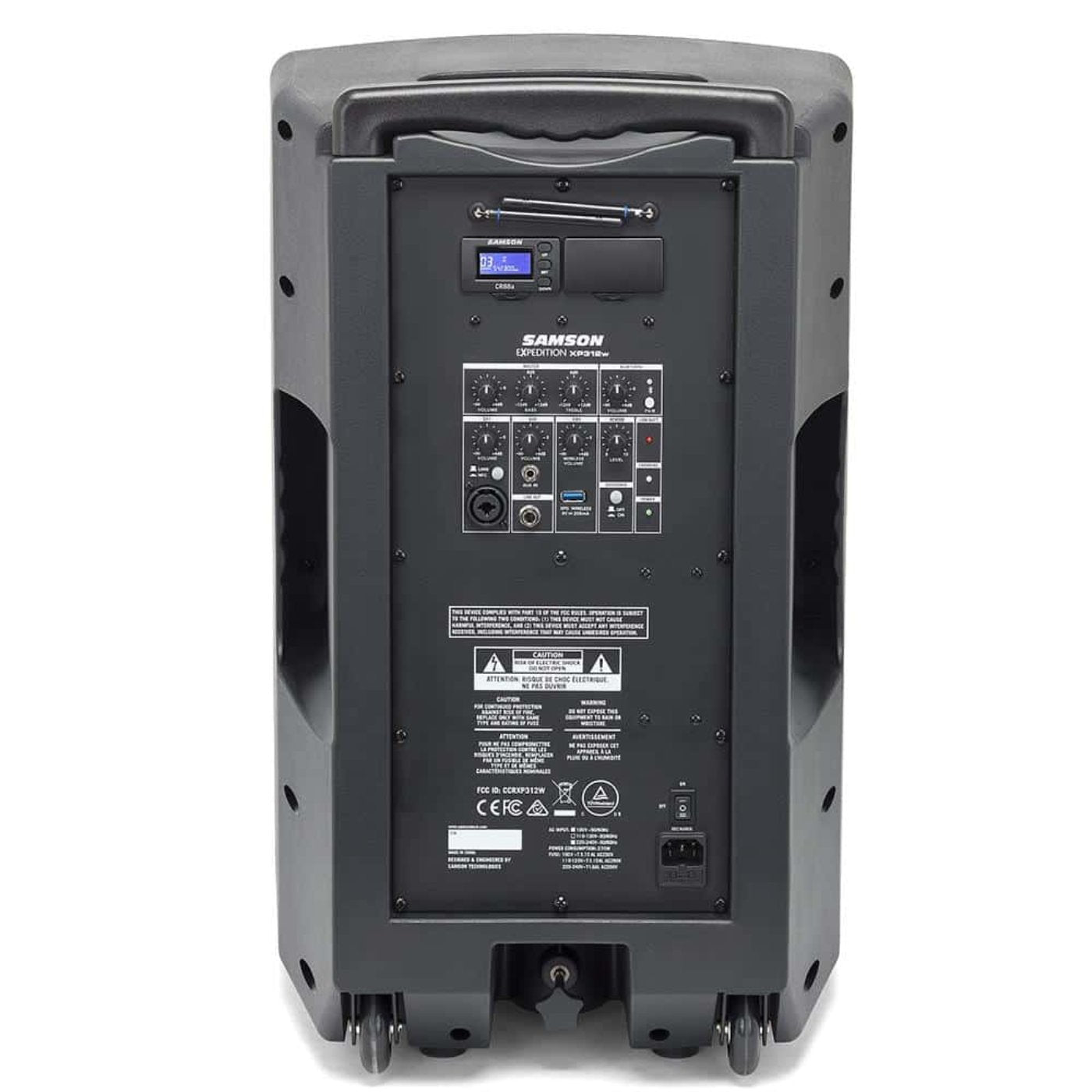 Samson Expedition Xp312w All-In-One Portable Pa with Handheld Wireless System and Bluetooth - SAXP312W-AV