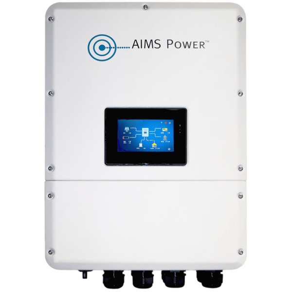 Aims Power KIT Hybrid Inverter Charger & Solar Panels 9.6 kW Inverter Output, 9900 Watts Solar Panels