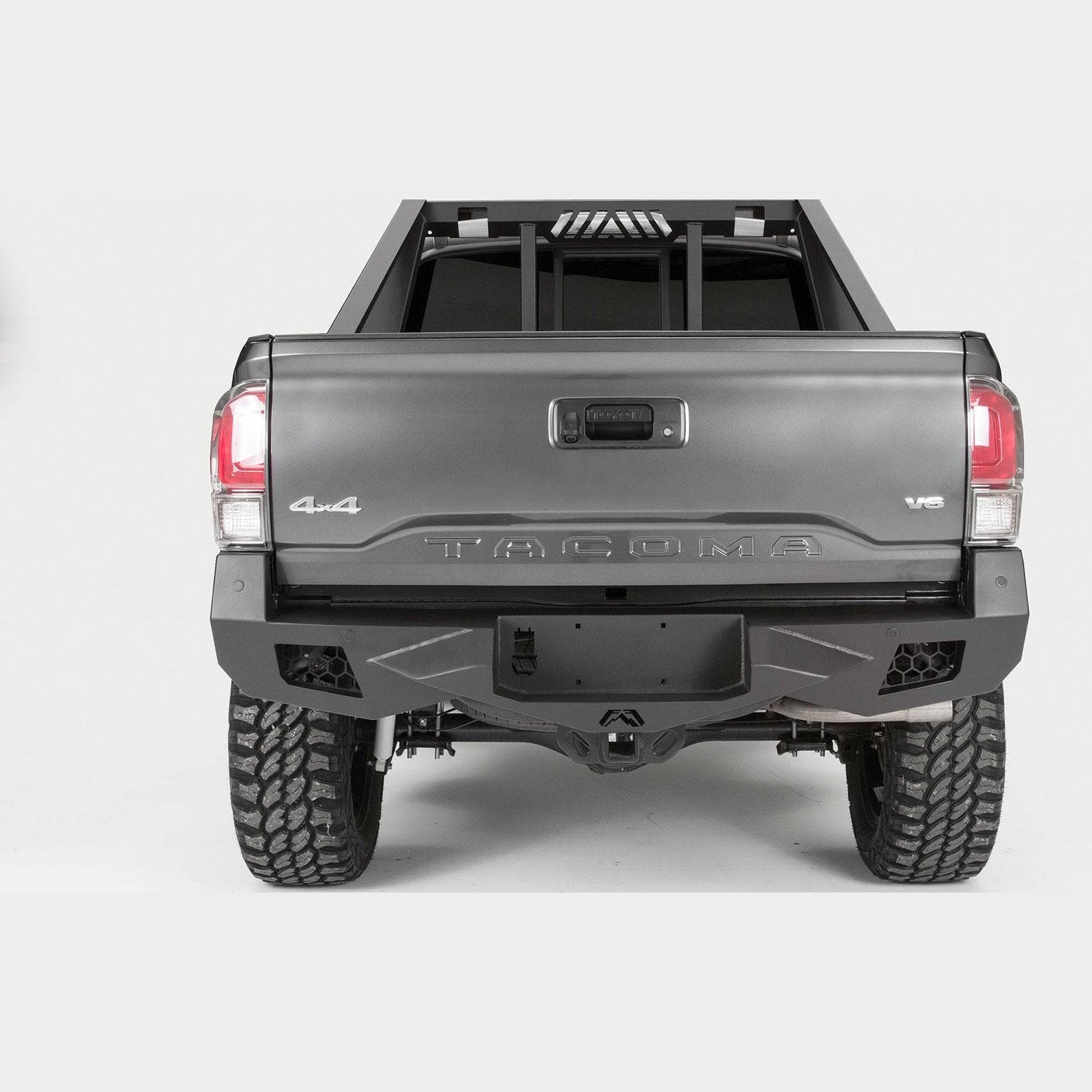 Fab Four Inc Vengeance Series Rear Bumper - 2023-2016 Toyota Tacoma - FFBTT16-E3651-1