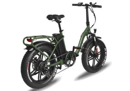 T4B 36V/13AH Fat 2-Way Fat Tire Folding Electric Bike  - EB-350WFATBLK