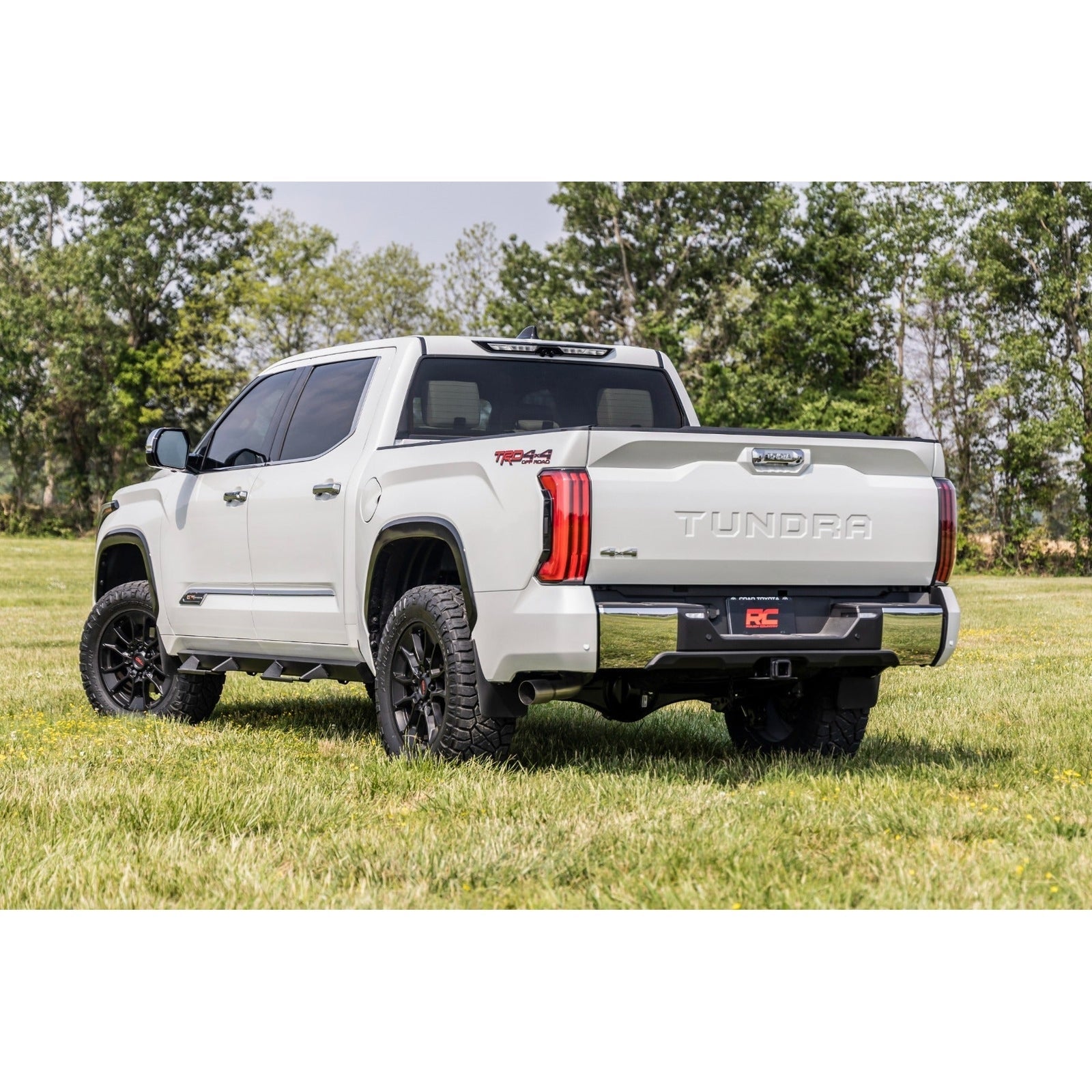 ROUGH COUNTRY AL2 SIDE DROP STEPS | 2022-2024 TOYOTA TUNDRA - AL422004