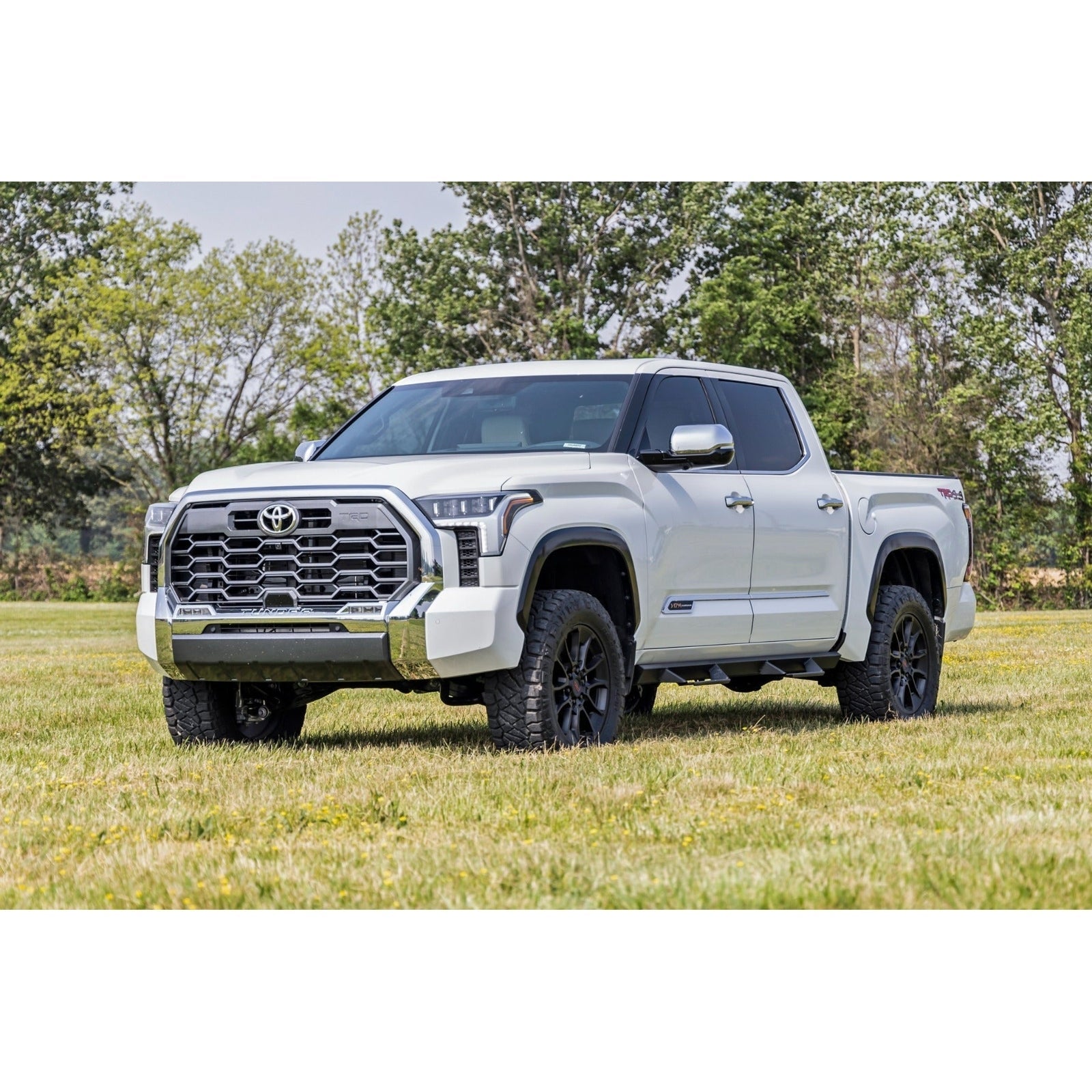 ROUGH COUNTRY AL2 SIDE DROP STEPS | 2022-2024 TOYOTA TUNDRA - AL422004