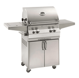 Fire Magic Aurora A430s 24-Inch Natural Gas Freestanding Grill w/ 1 Sear Burner, Backburner, Rotisserie Kit and Analog Thermometer - A430S-8LAN-61 - Fire Magic Grills