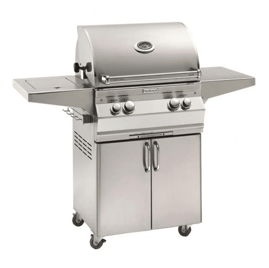 Fire Magic Aurora A430s 24-Inch Natural Gas Freestanding Grill w/ Backburner, Rotisserie Kit and Analog Thermometer - A430S-8EAN-61 - Fire Magic Grills