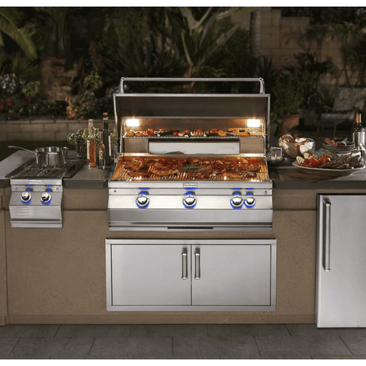 Fire Magic Aurora A540I 30-Inch Built-In Natural Gas Grill With Rotisserie And Analog Thermometer - A540I-8EAN - Fire Magic Grills