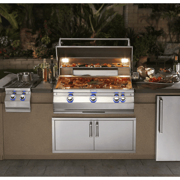 Fire Magic Aurora A540I 30-Inch Built-In Natural Gas Grill With Rotisserie And Analog Thermometer - A540I-8EAN - Fire Magic Grills