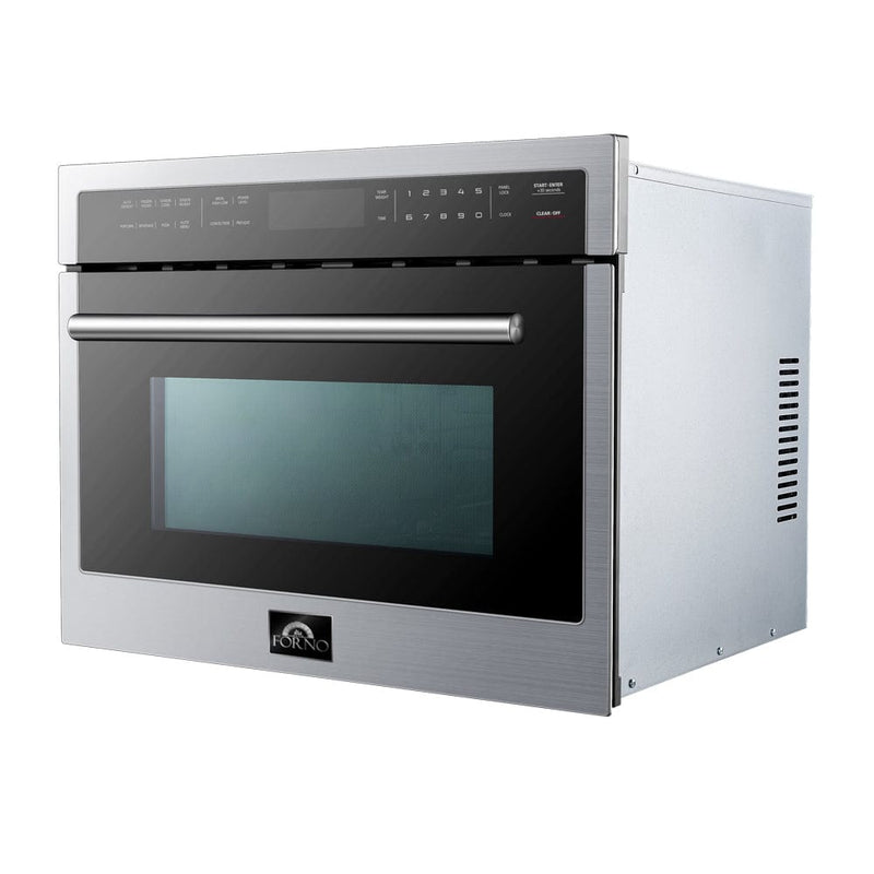 Forno Built-In 1.6 cu.ft. Microwave Oven in Stainless Steel FMWDR3093-24