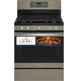 GE APPLIANCES JGB735EPES GE 30" Free-Standing Gas Convection Range with No Preheat Air Fry -JGB735EPES