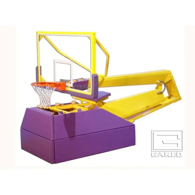 Gared Sports Pro H Professional Hydraulic Indoor Portable Basketball Hoop - 5018