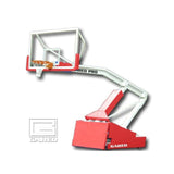 Gared Sports Pro S Spring-Lift Portable Basketball Hoop w/ 10’ 8’’ Boom - 9618