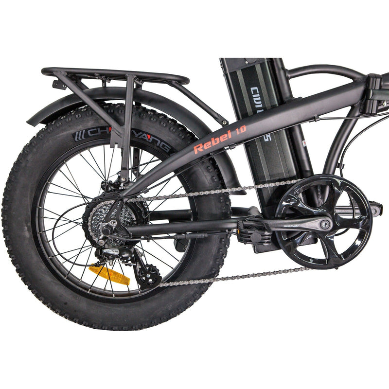 GlareWheel EB-RE 48V/13Ah 500W Folding Fat Tire Electric Bike GWEB-RE