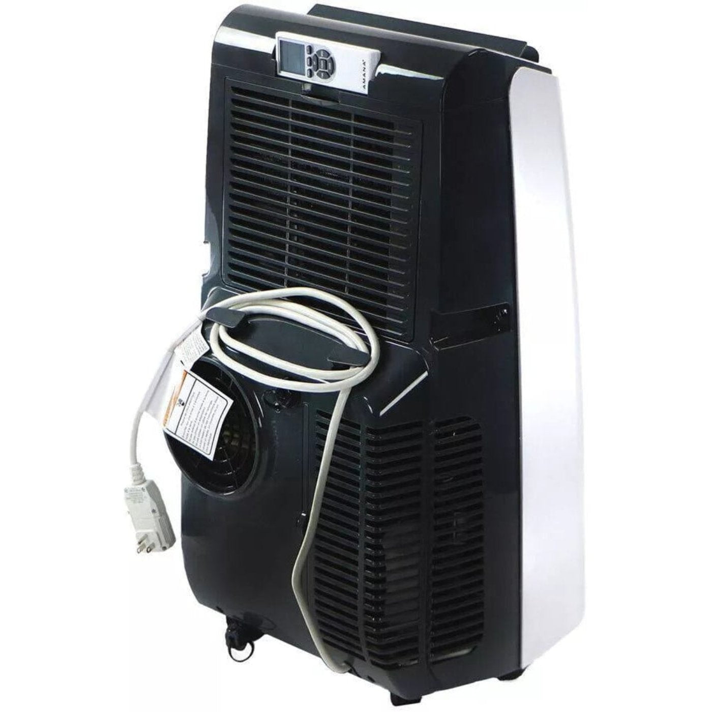 Amana - 12, 000 BTU Portable AC - White/Gray _ AMAP121AW-2