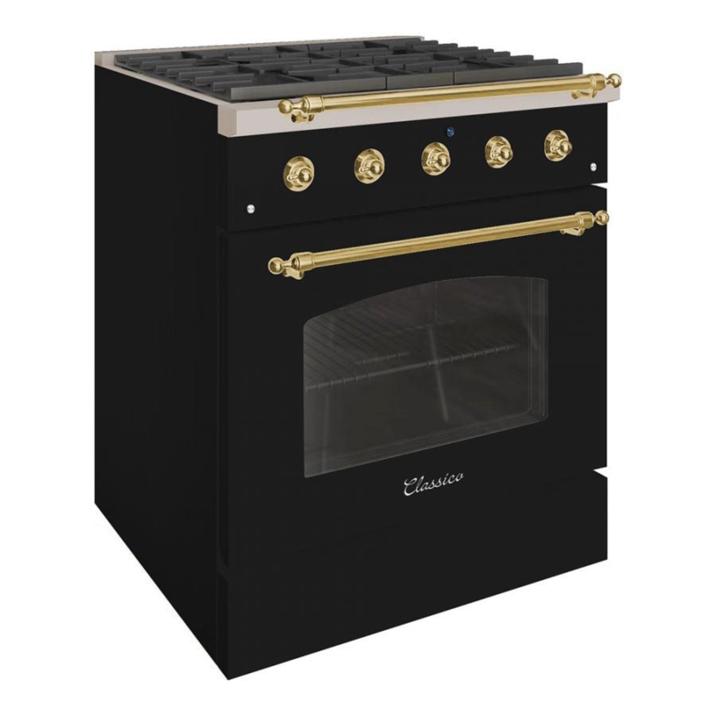 Hallman CLASSICO 30" 4.2 Cu.Ft. 4 Burner Freestanding All Gas Range and Gas Oven - HCLRG30