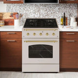 Hallman CLASSICO 30" 4.2 Cu.Ft. 4 Burner Freestanding All Gas Range and Gas Oven - HCLRG30