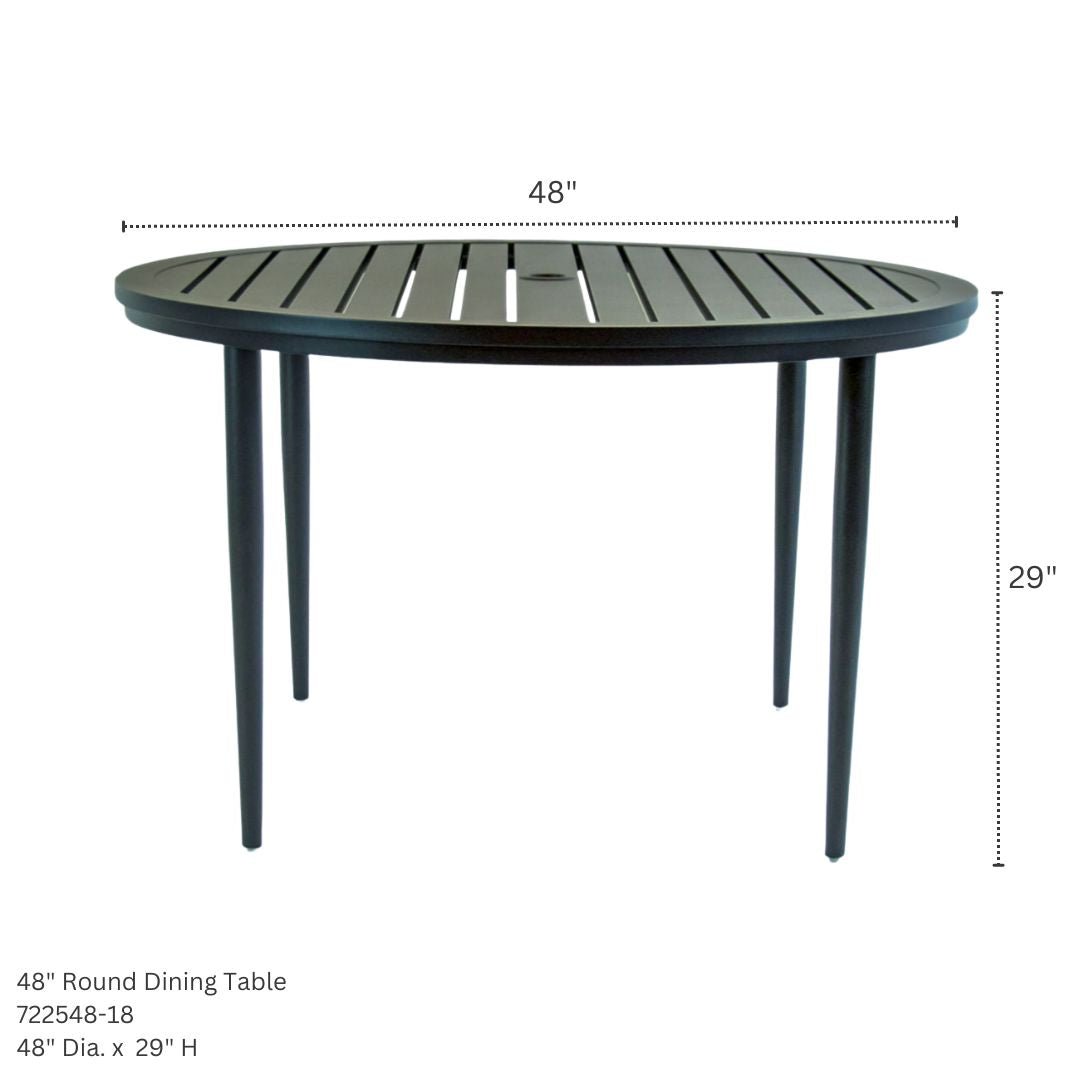 Hanamint Carlisle 48" Round Table - 722548-18