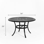 Hanamint Classic 54" Round Dining Set 5 Piece Set - 35221