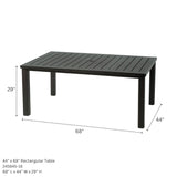 Hanamint Sherwood 44" X 68" Rectangle Slat Table - 245845-18