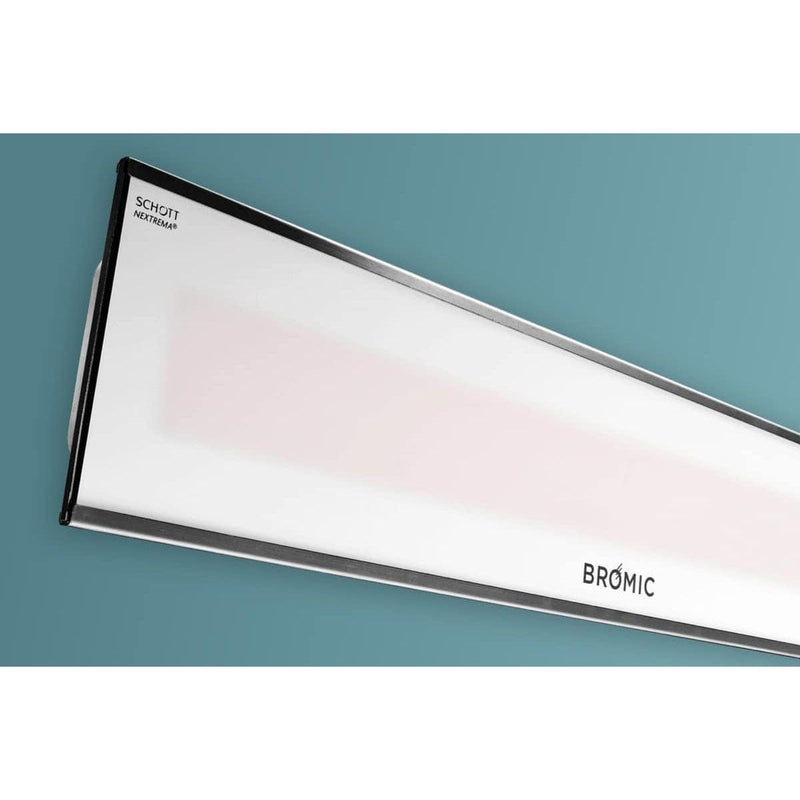 Bromic Platinum Smart-Heat 3400 Watt Radiant Infrared Outdoor Electric Heater | White - BH0320008