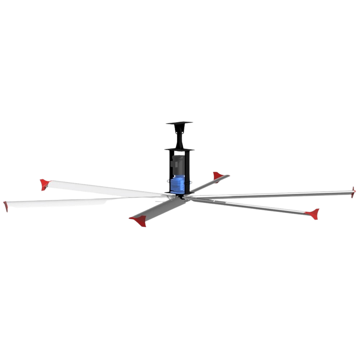 Canarm Hexa-Lite HVLS 14 Foot Blade Industrial Fan New - 6L14-115-1