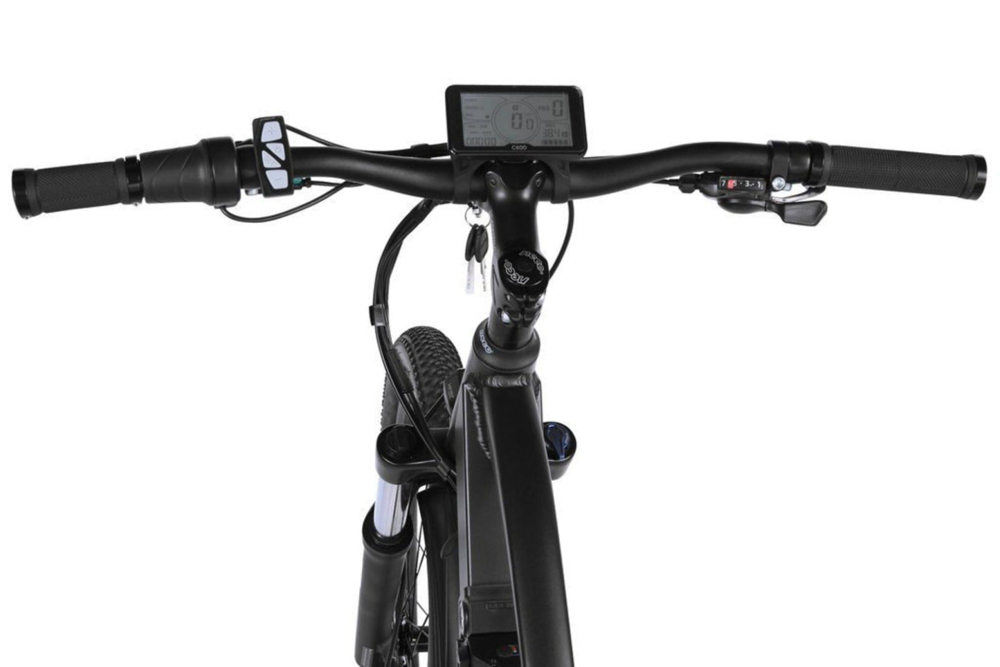 T4B Hiko Enduro Hard Tail City Electric Bike - EB-350WHIKOTLCTY-BLK