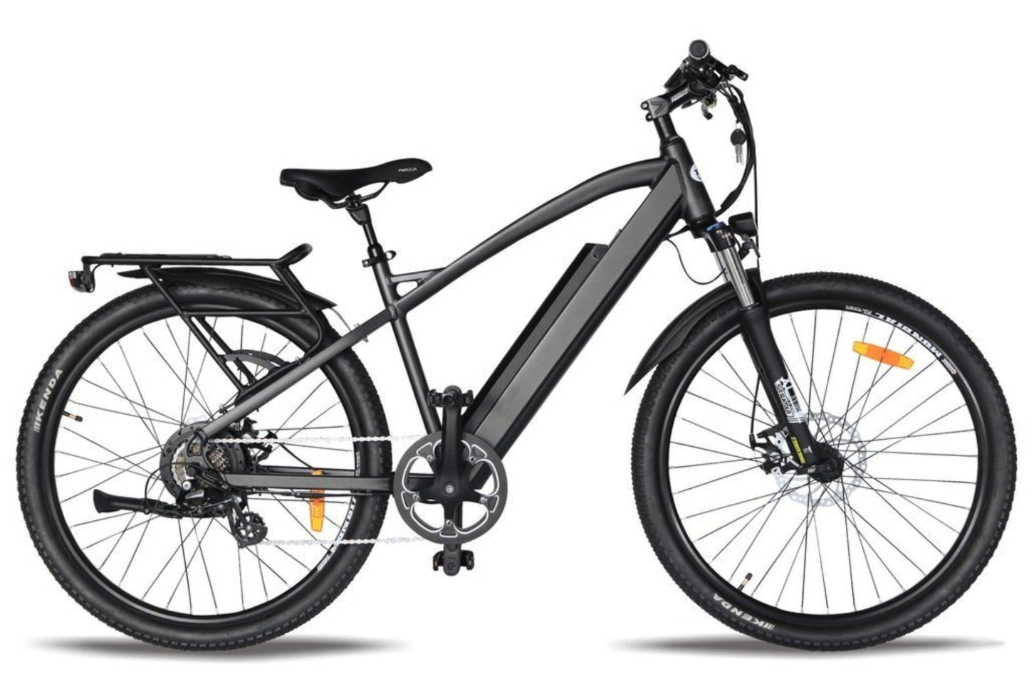 T4B Hiko Enduro Hard Tail City Electric Bike - EB-350WHIKOTLCTY-BLK