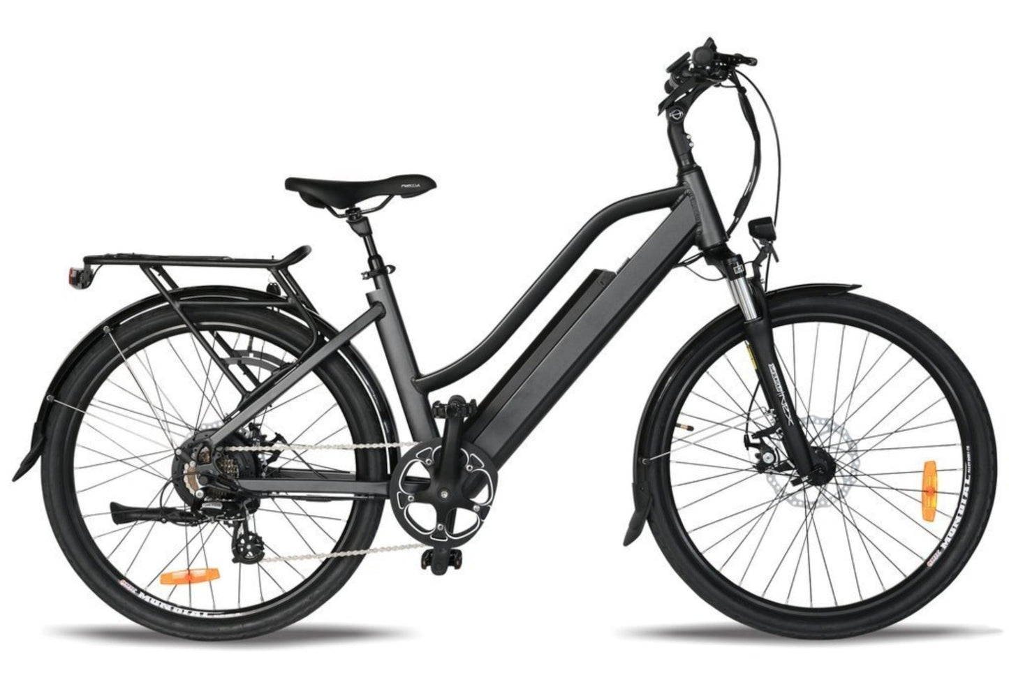 T4B 500W Hiko Pulse Low Step Electric Bike - EB-500WHIKOPLSLWSTP-WHT