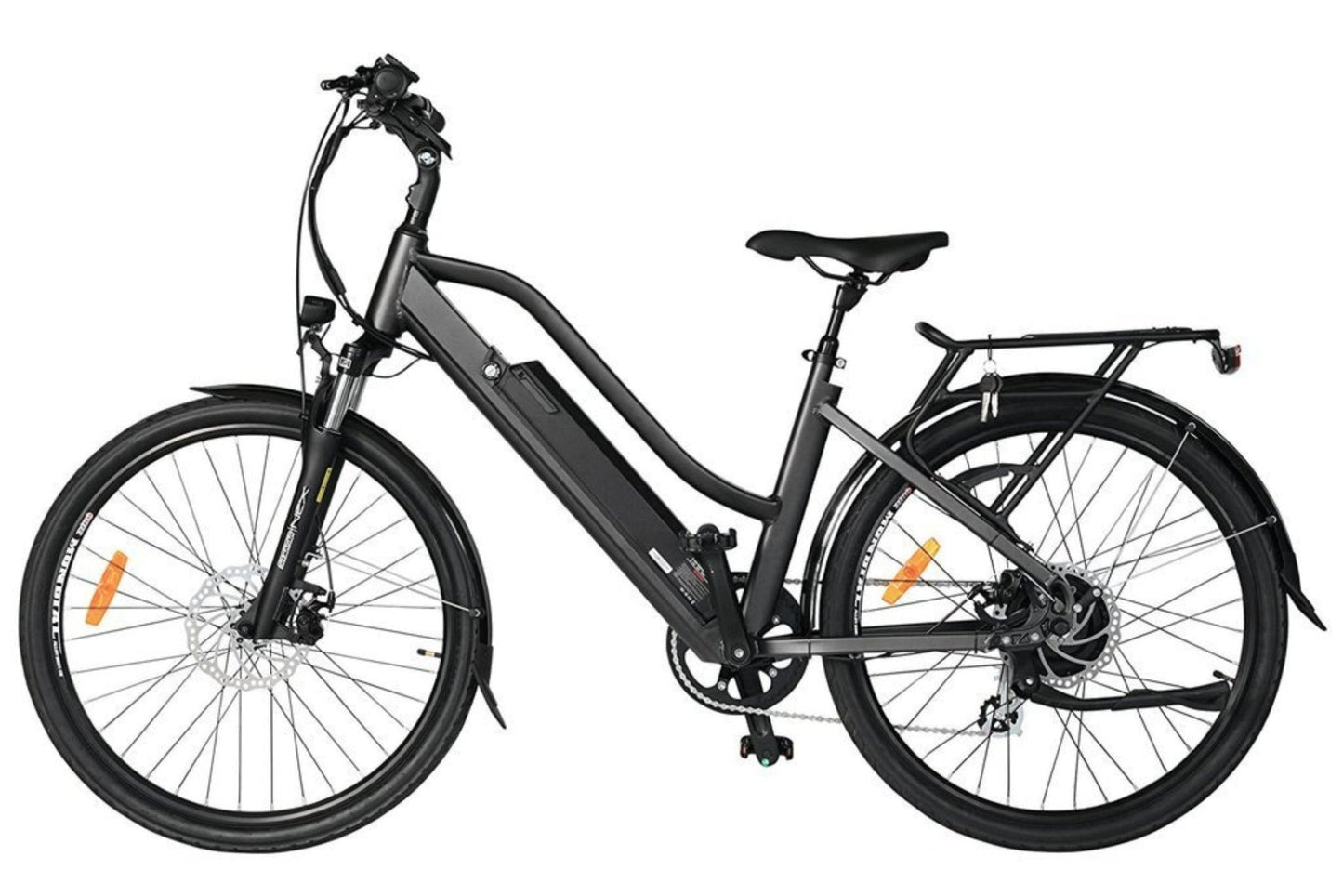 T4B 500W Hiko Pulse Low Step Electric Bike - EB-500WHIKOPLSLWSTP-WHT