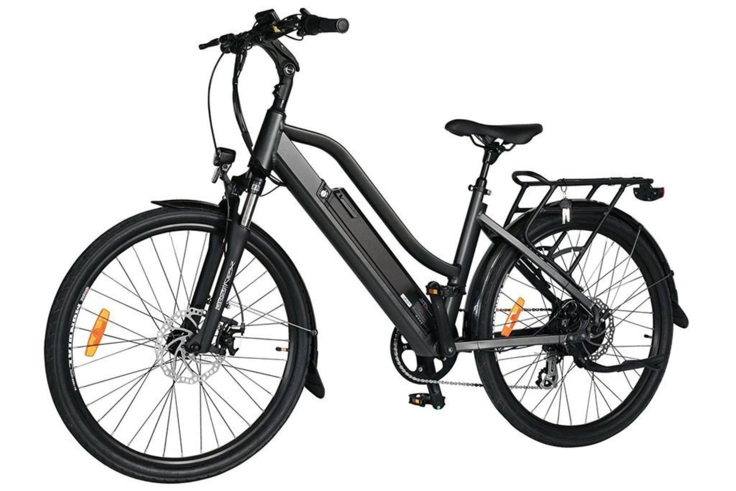 T4B 500W Hiko Pulse Low Step Electric Bike - EB-500WHIKOPLSLWSTP-WHT
