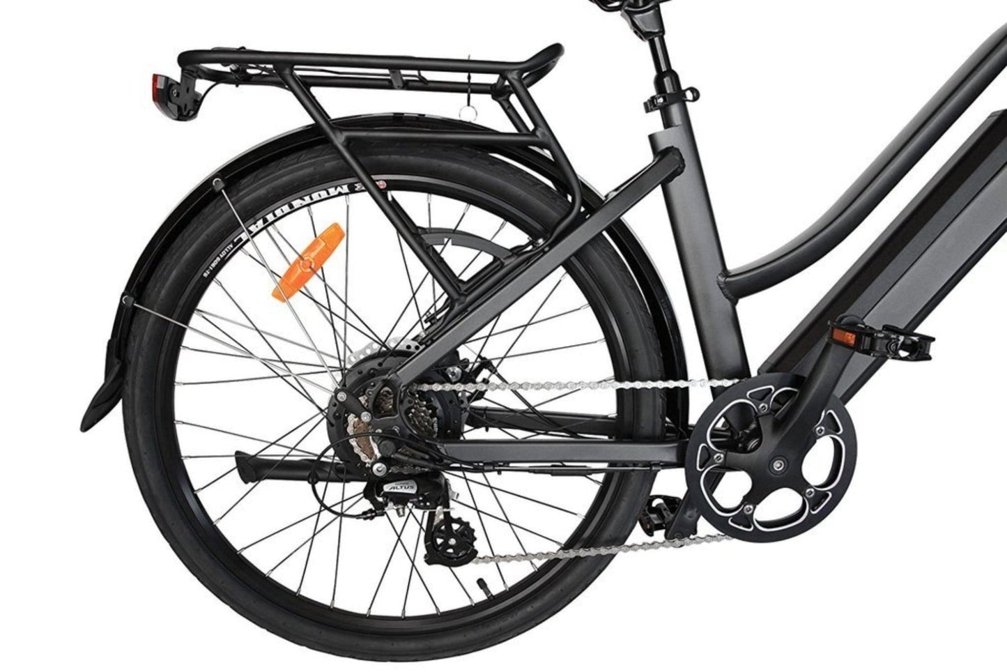 T4B 500W Hiko Pulse Low Step Electric Bike - EB-500WHIKOPLSLWSTP-WHT