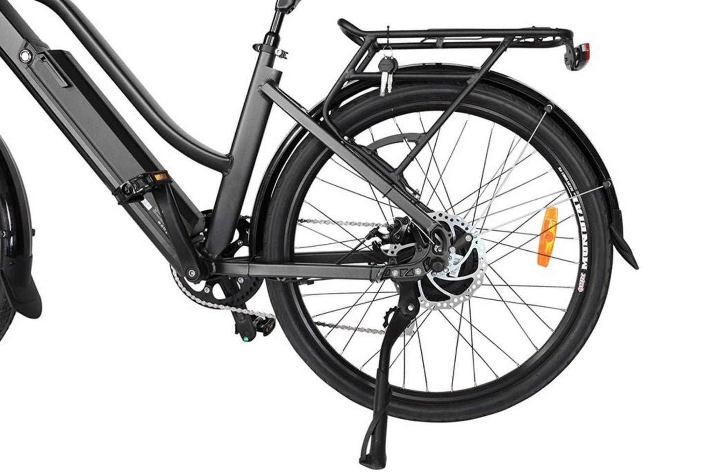 T4B 500W Hiko Pulse Low Step Electric Bike - EB-500WHIKOPLSLWSTP-WHT