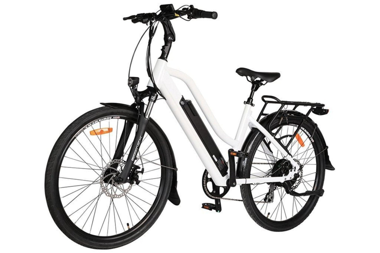T4B 500W Hiko Pulse Low Step Electric Bike - EB-500WHIKOPLSLWSTP-WHT