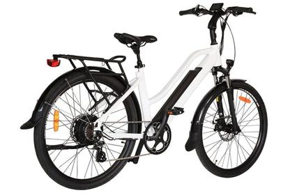 T4B 500W Hiko Pulse Low Step Electric Bike - EB-500WHIKOPLSLWSTP-WHT