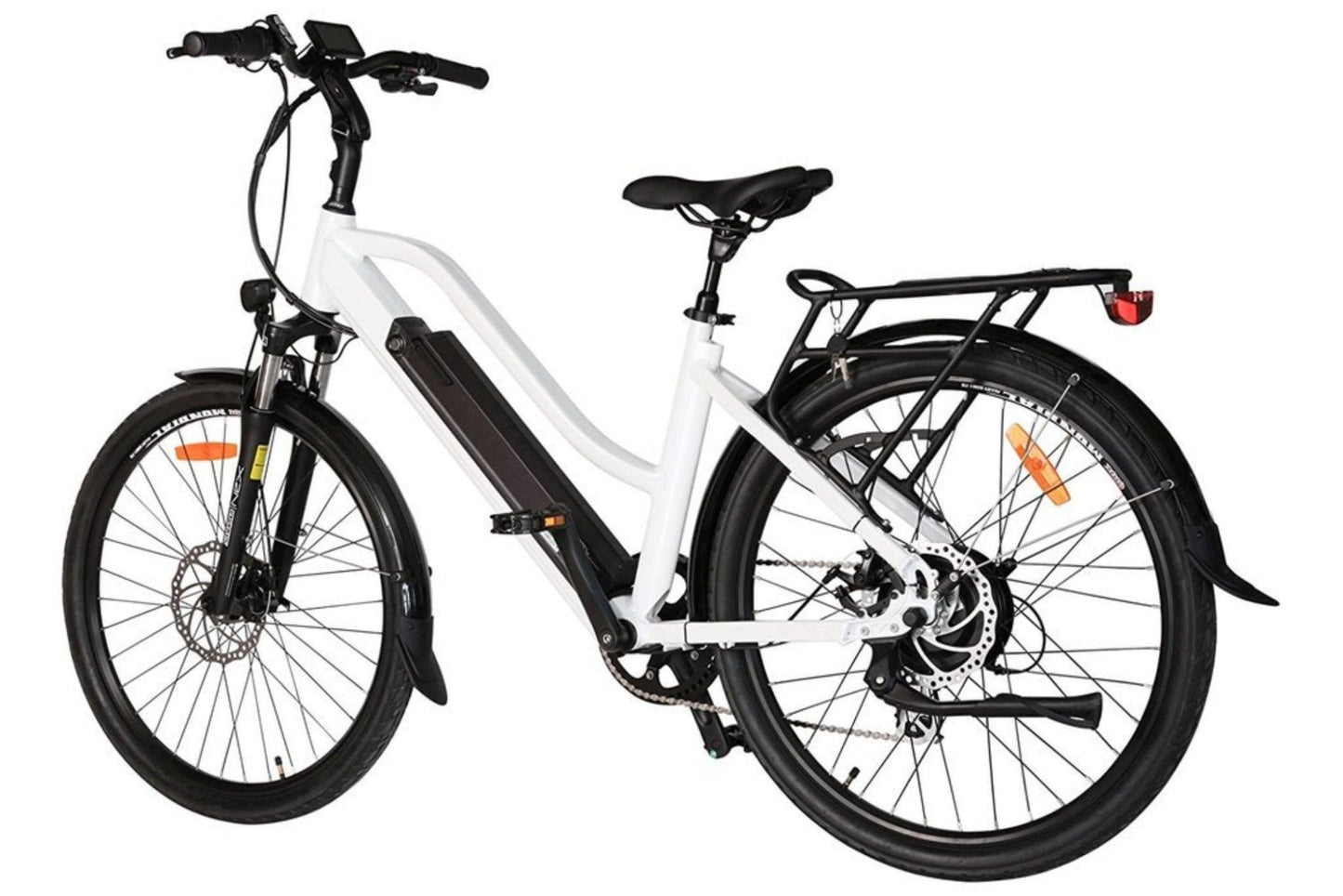 T4B 500W Hiko Pulse Low Step Electric Bike - EB-500WHIKOPLSLWSTP-WHT