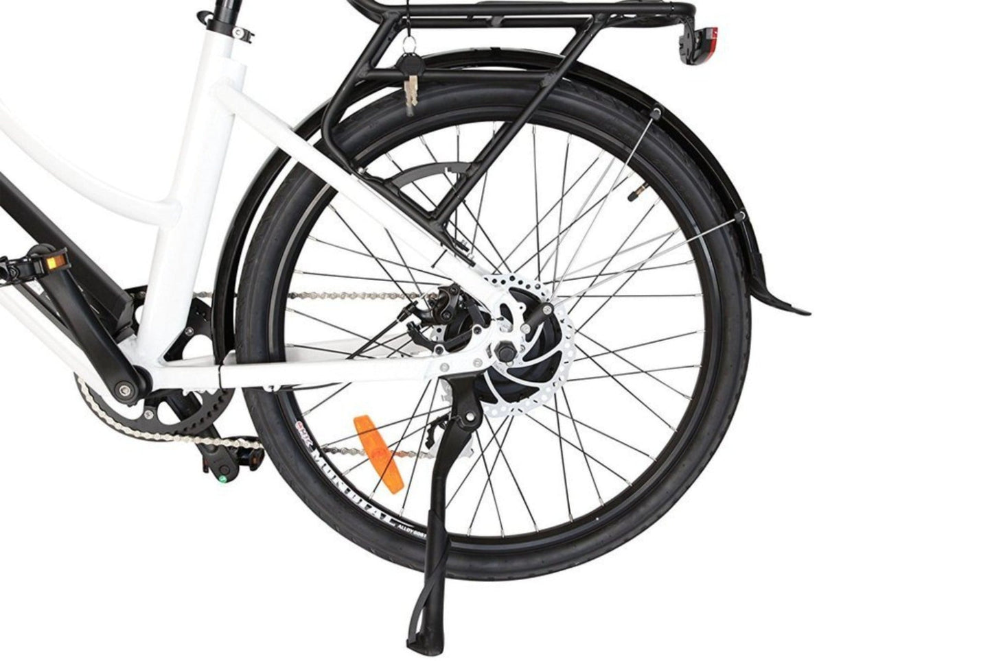 T4B 500W Hiko Pulse Low Step Electric Bike - EB-500WHIKOPLSLWSTP-WHT