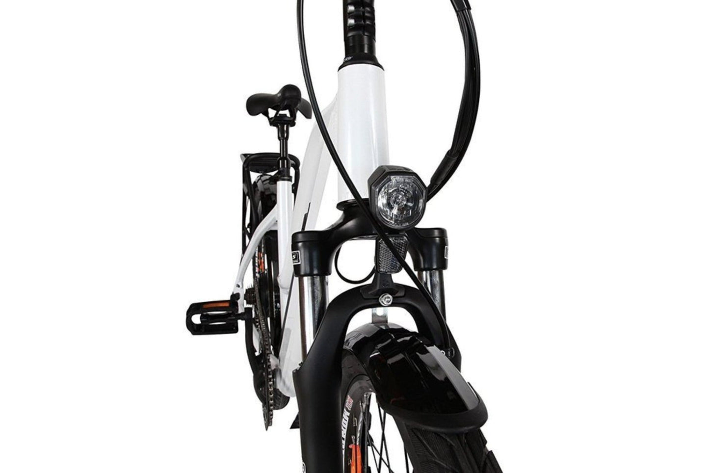 T4B 500W Hiko Pulse Low Step Electric Bike - EB-500WHIKOPLSLWSTP-WHT