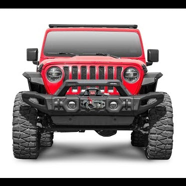 Rival 4x4 Jeep Wrangler and Gladiator Full Set Front Modular Stamped Steel Full-Width Bumper - 2D.2710.1-NL
