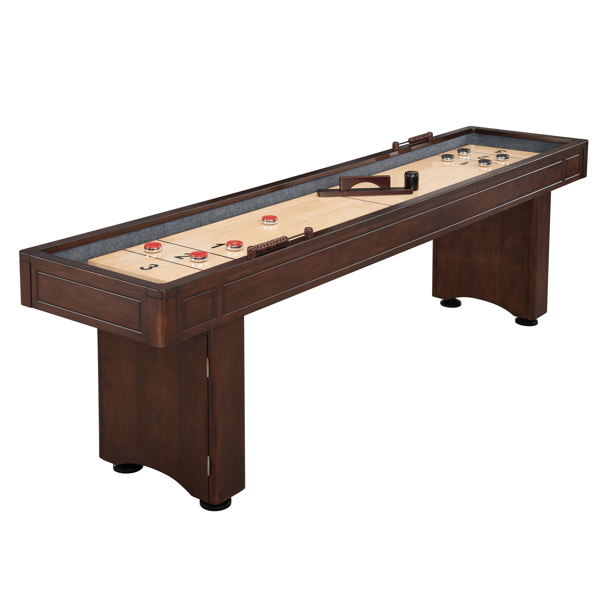 Hathaway Austin Mahogany 9ft Shuffleboard Table - BG1209