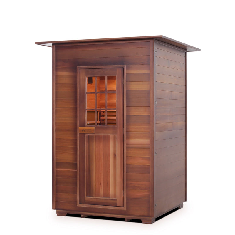 Enlighten Sauna Terra Moonlight 2-Person Indoor Sauna - TI-16376