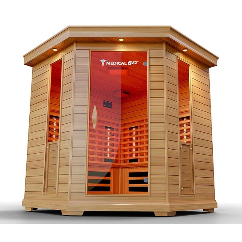 Medical Sauna - Medical 6 Version 2.0 4-6 Person Infrared Sauna